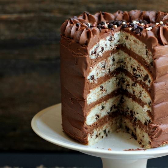 Chocolate Chip Layer Cake