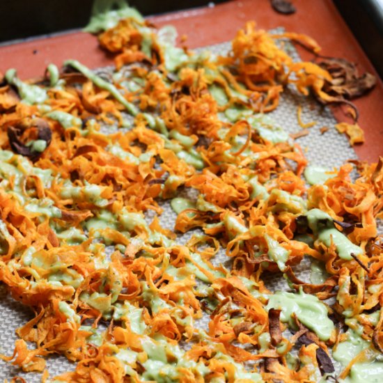 Spiralized Sweet Potato Fries