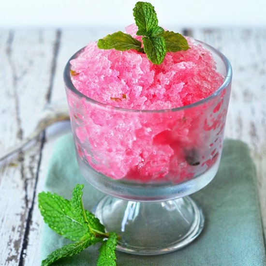 Fruit Punch Granita with Rum