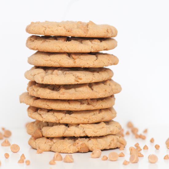 Double Peanut Butter Cookies