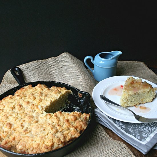 Rhubarb Upside Down Cake