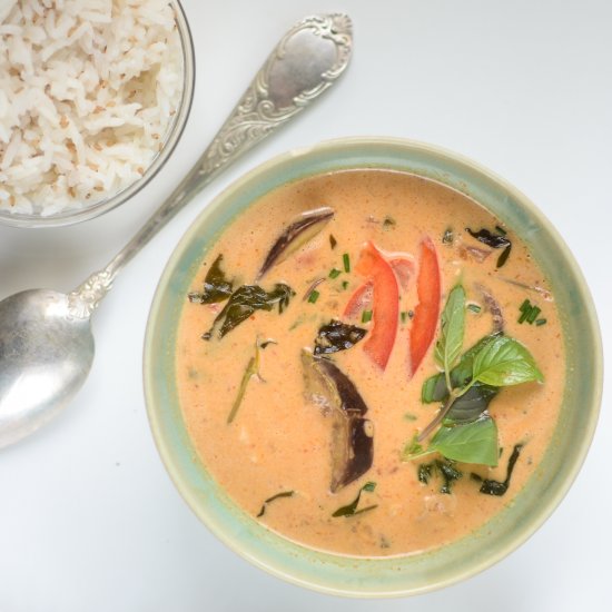 Penang/Red Curry with Coconut Milk