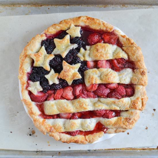 American Flag Pie