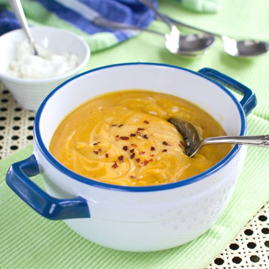 Spicy Sweet Potato Soup