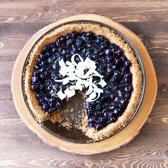 Blueberry Fridge Pie