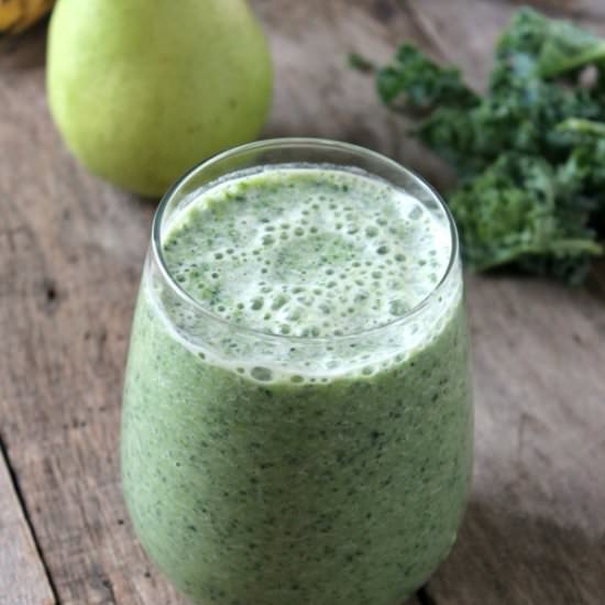 Kale & Pear Green Smoothie