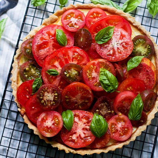 Ricotta and Heirloom Tomato Tart