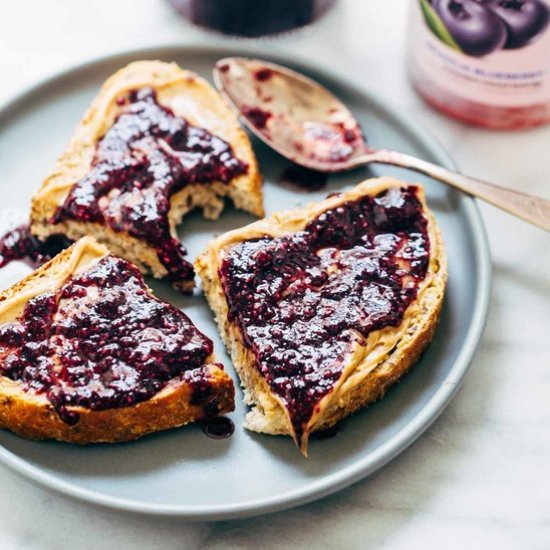 Triple Berry Refrigerator Jam