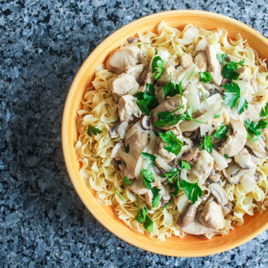 Chicken Stroganoff