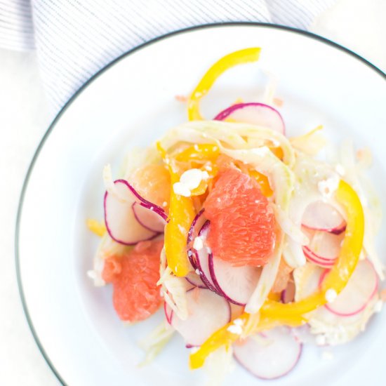 Summer Grapefruit & Fennel Salad