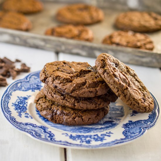 Grain Free Double Chocolate Cookies