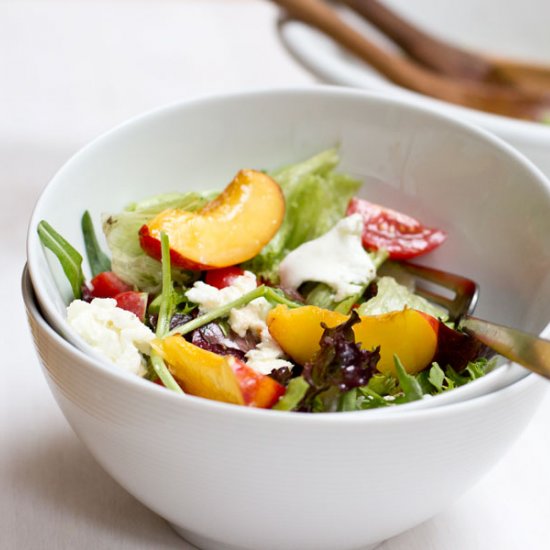 Nectarine salad