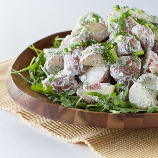 Red Potato Salad Dill Horseradish