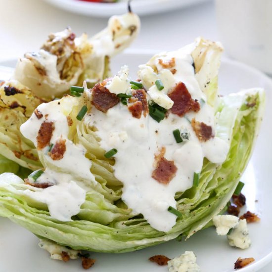 Grilled BLT Wedge Salad