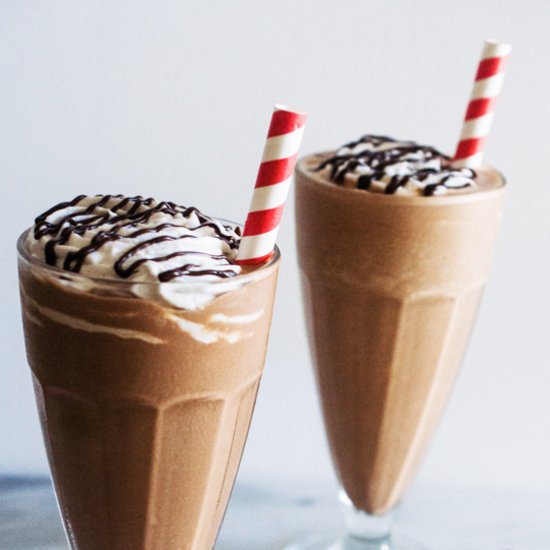 Paleo Mocha Frappé, 2 Ways