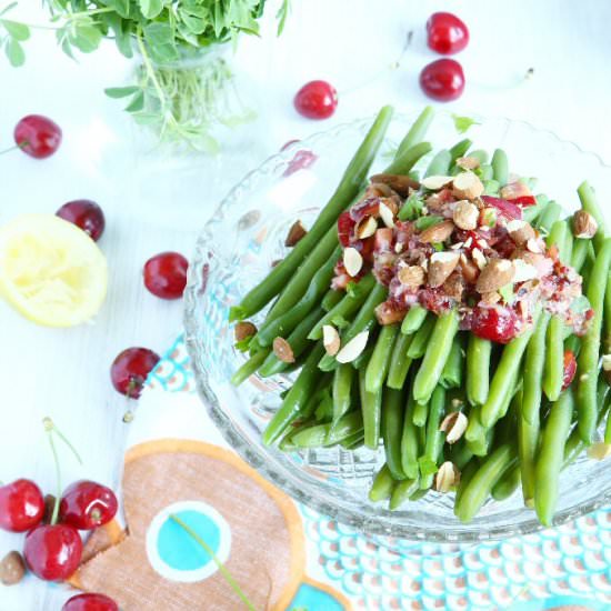 Green Beans with Cherry Vinaigrette