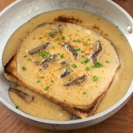 Morel Rarebit