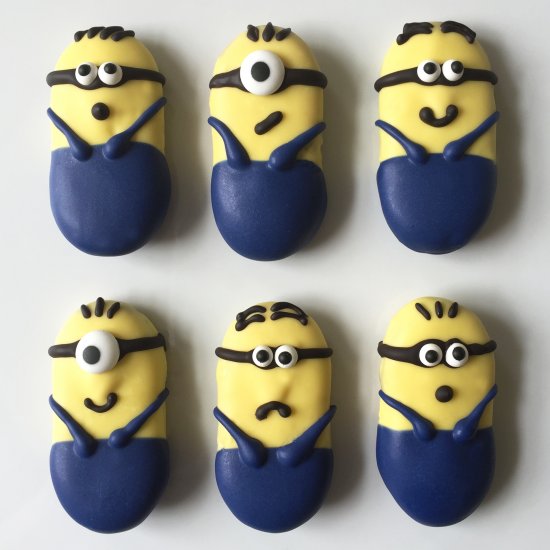 No-Bake Minions Cookies