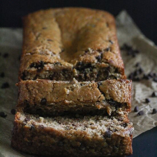 Peanut Butter Chocolate Banana Bread