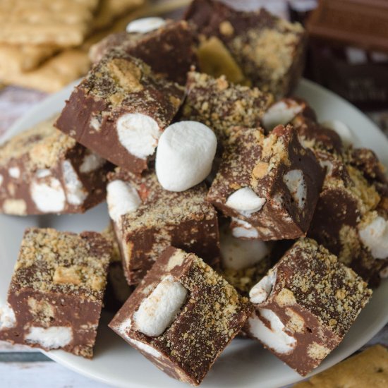 S’mores Fudge