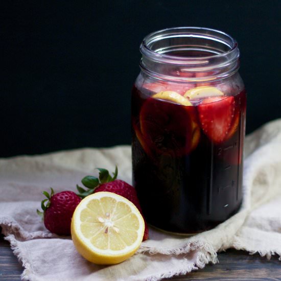 Summer Strawberry Sangria