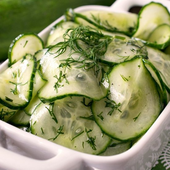 Simple Cucumber Salad