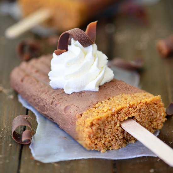 French Silk Pie Pops