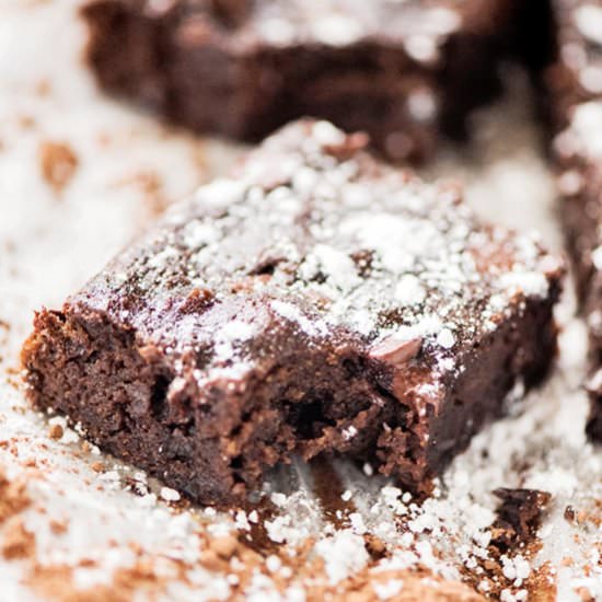 Black Bean Blender Brownies