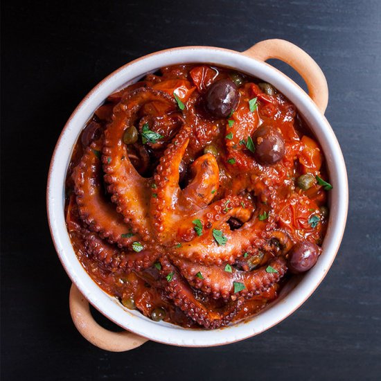 Polpo all Luciana (Stewed Octopus)