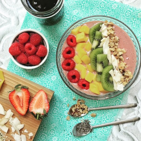 Purple Power Smoothie Bowl