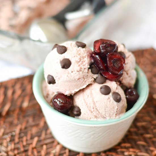 Cherry Chocolate Chip Ice Cream