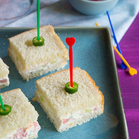 Cream Cheese Sandwich Bites