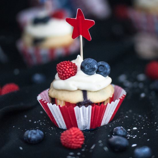 4th of July Cupcakes