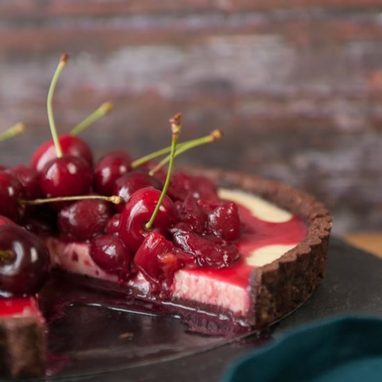 Cherry Almond Tart