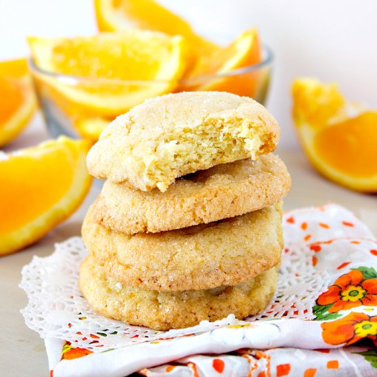 Orange Creamsicle Cookies