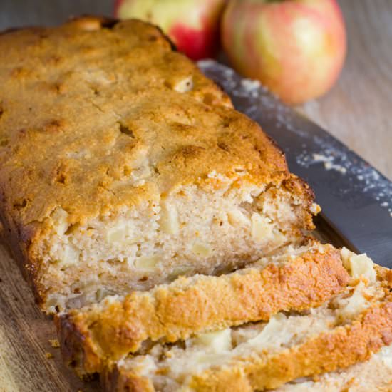 Gluten and Nut Free Apple Bread