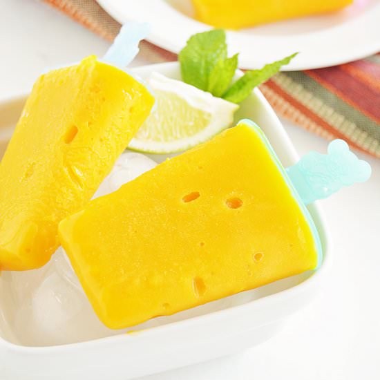 Mango popsicle