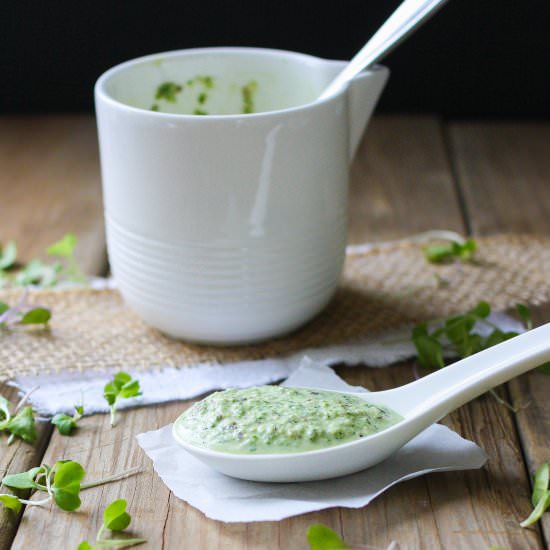 Kale Arugula Radicchio Pesto