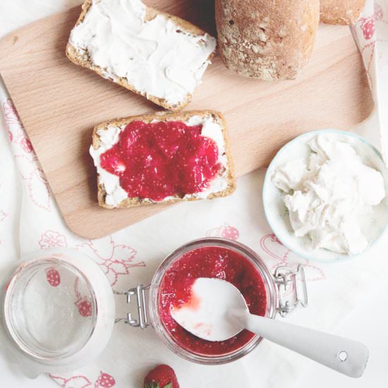 Raw Vegan Strawberry Chia Jam