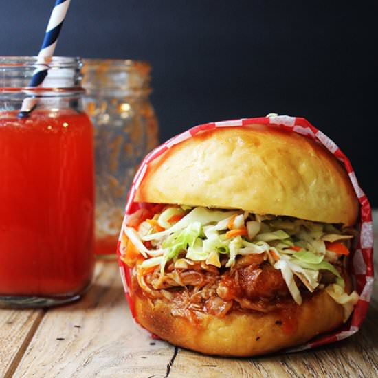 BBQ Pulled Chicken Sandwich