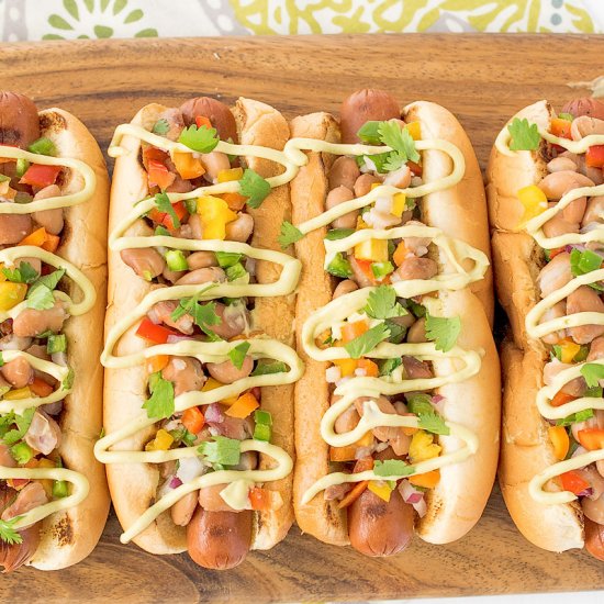 Mexican Style Hot Dogs