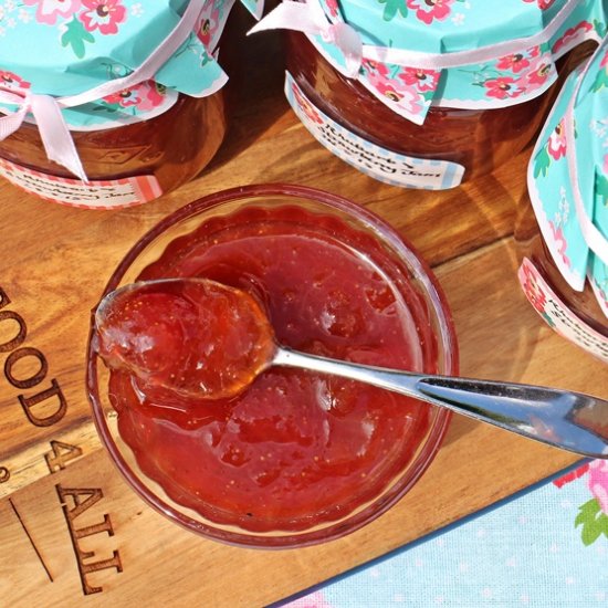 Rhubarb & Strawberry Jam