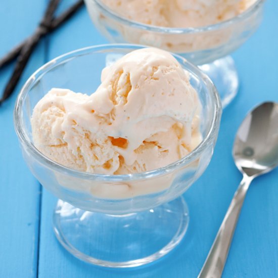 Homemade Vanilla Ice Cream