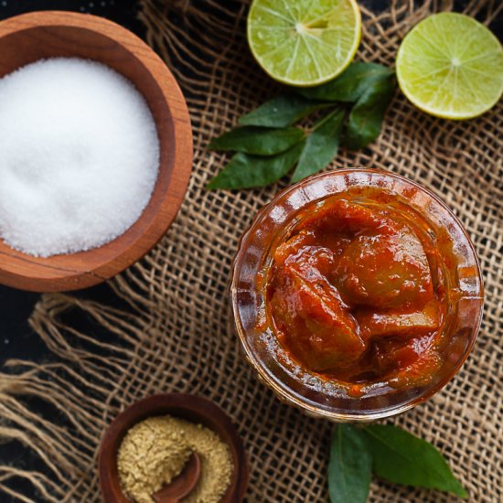 South Indian Lime Pickle