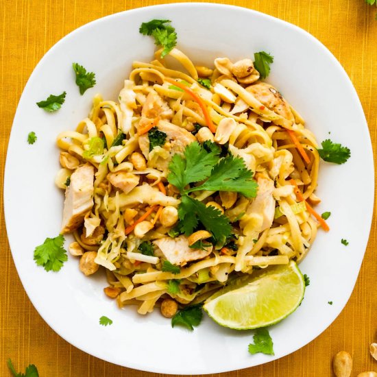 Thai Peanut Pasta Salad