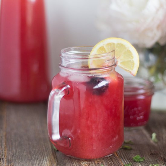 Blackberry-Raspberry Lemonade