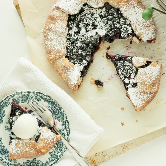 Blueberry Galette