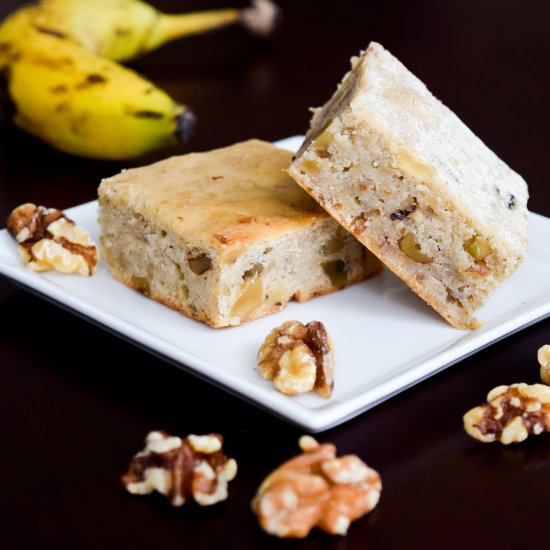 Banana Blondies