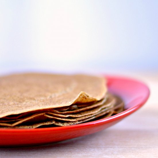 Whole-Wheat Vegan Crepes