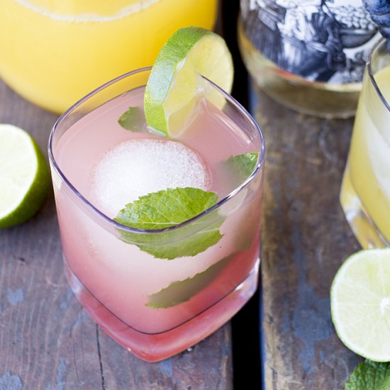 Spiked (or not) Aguas Frescas